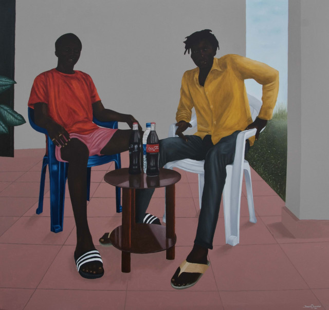 The artist sees himself as both a critic and an observer.