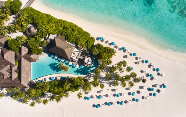 birds eye view of finolhu