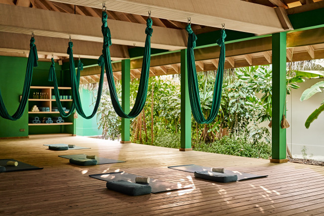 Yoga at Finolhu