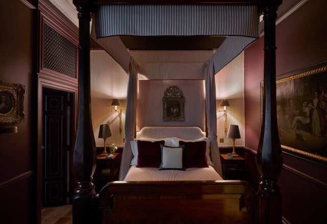 Each room is named after a different family member of Austen’s