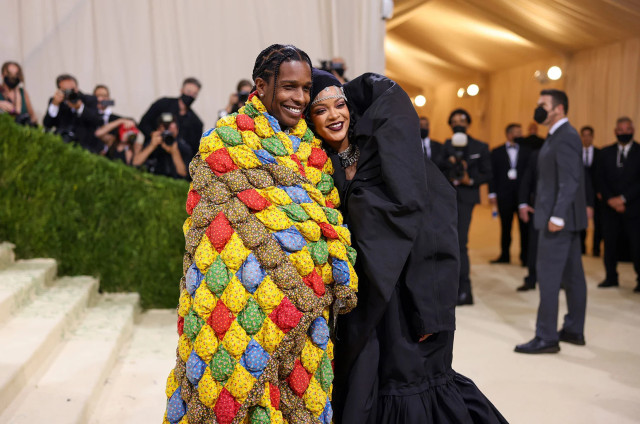 A$AP Rocky and Rihanna Met Gala