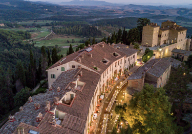 Borgo at Castelfalfi.