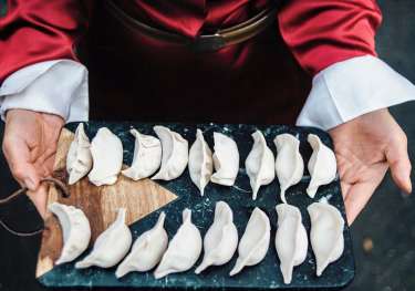 Dumplings.