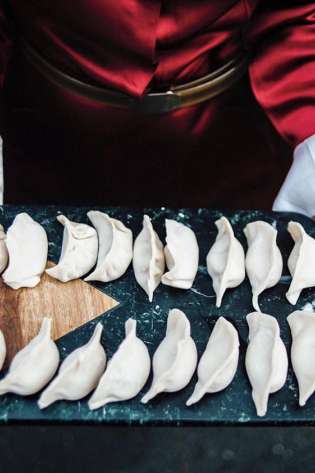 Dumplings.
