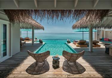 Rockstar villa at Finolhu.