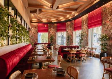 Hart shoreditch uba restaurant.