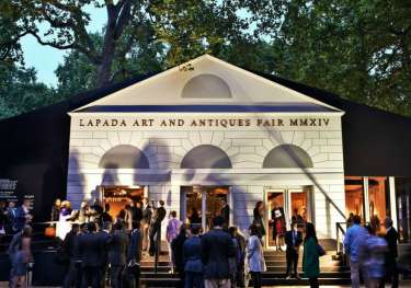 Lapada arts and antiques fair.