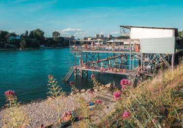 Rheinbad breite basel rhine bathing house breite basel.