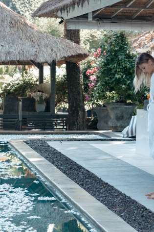 Spa preparation.