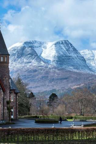 Torridon hotel front view.