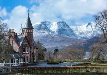 Torridon hotel front view.
