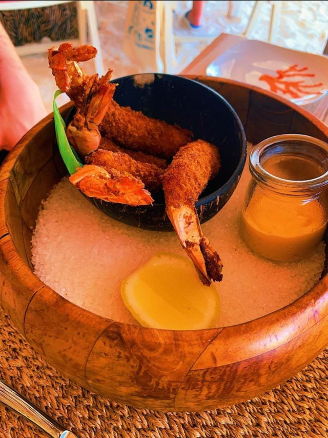 Coconut shrimps highly recommended at Crab Shack
