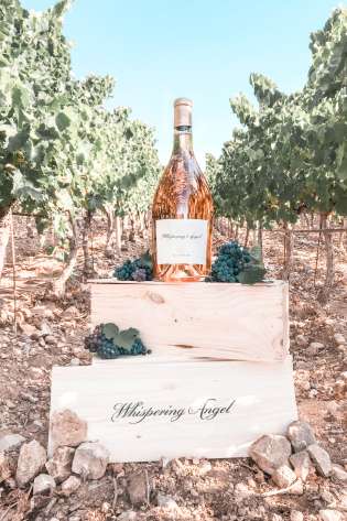 Whispering angel vineyards.