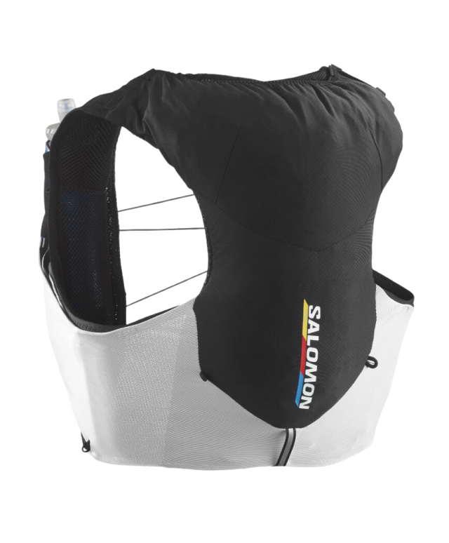 Salomon running vest on white background.