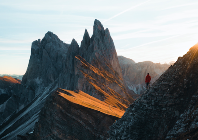 Dolomites hiking