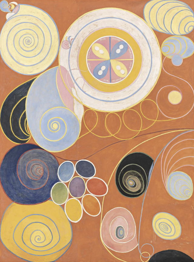 Hilma af Klint The Ten Largest, Group IV, No. 3 Youth 1907 Courtesy of The Hilma af Klint Foundation