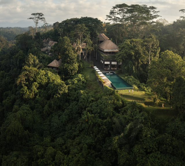 Aerial View of Alila Ubud
