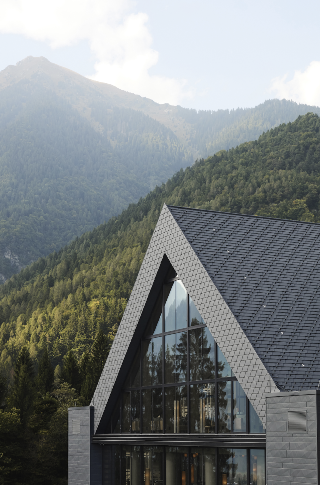 The Dolomites surrounding Lefay